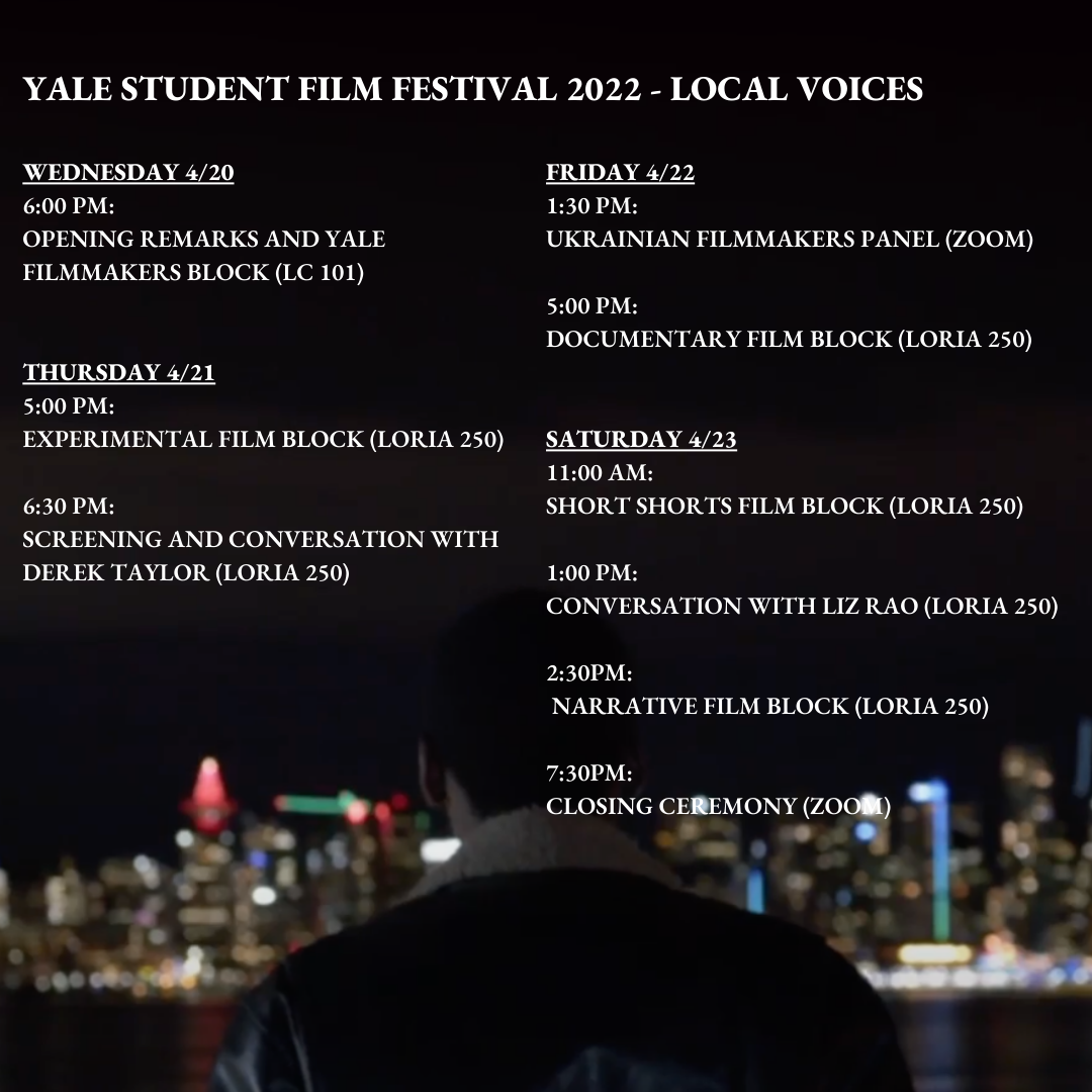 Yale Student Film Festival 2022