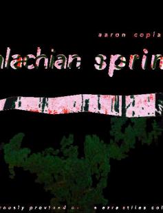 Poster of appalachian spring