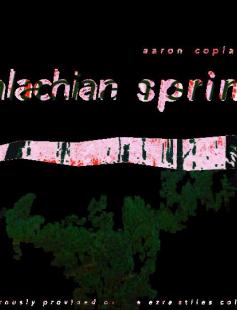 Poster of appalachian spring