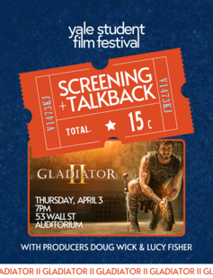 Gladiator II screening poster