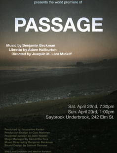 Passage Poster with Concert Information