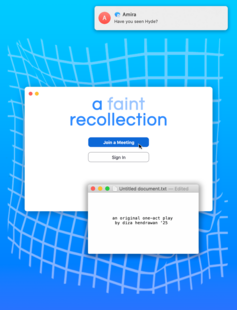 A Faint Recollection A Faint Recollection Poster