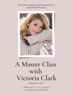 Victoria Clark Master Class