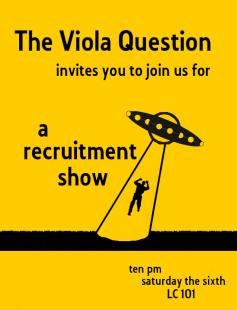 Poster of The VQ Presents: RECRUITMENT!!