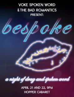 Poster of PRIDE 2017 Drag and Spoken Word Show: BESPOKE