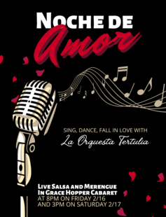 Noche de amor, sing, dance, and fall in love with la Orquesta Tertulia, live salsa and merengue in hopper cab
