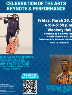 Yale Afro-American Cultural Center's Celebration of the Arts Keynote & Performance