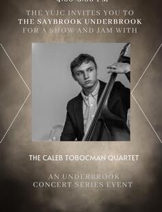 A poster of Caleb Tobocman 