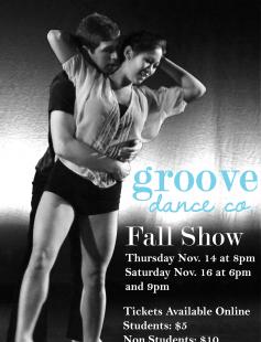 Poster of Groove Dance Company Fall Show