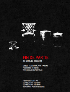 poster for fin de partie