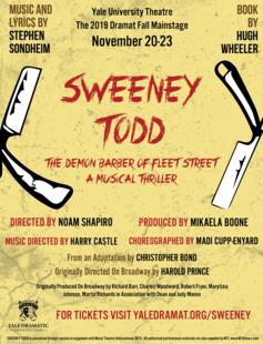 SWEENEY TODD POSTER