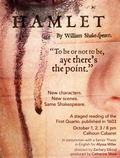 Poster of Hamlet: A Staged Reading