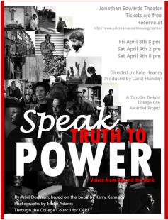 Poster of Speak Truth to Power: Voices from Beyond the Dark