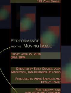 Performance & the Moving Image