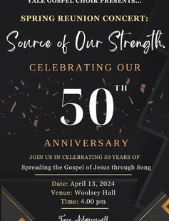 Reunion Concert Theme: Source of our Strength