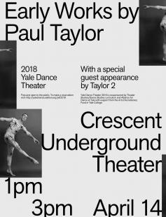 Poster of Yale Dance Theater 2018