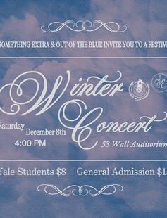SE X OOTB Winter Concert Something Extra and Out of the Blue Winter Concert