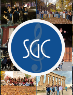 SGC a cappella groups in performance