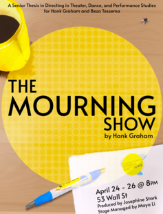 Poster for The Mourning Show by Hank Graham