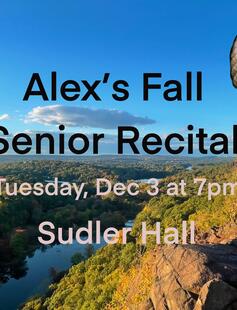 Alex's Fall Senior Recital
