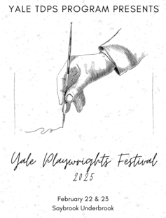 Yale Playwrights Festival 2025 poster