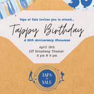Tappy Birthday poster
